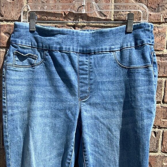 Chicos Jeggings Women's Skinny Blue Jeans 6R - Picture 2 of 11